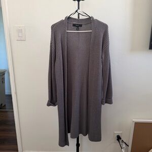 Forever 21 Charcoal/Grey Cardigan